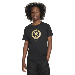 FC Chelsea dětské tričko Crest black Nike 56406