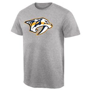 Nashville Predators pánské tričko Primary Logo T-Shirt - Ash Fanatics Branded 112987