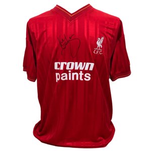 Legendy fotbalový dres Liverpool FC 1986 Dalglish Signed Shirt TM-04648