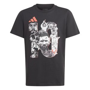 Lionel Messi dětské tričko MESSI Graphic black adidas 57027