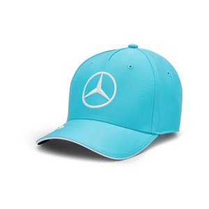 Mercedes AMG Petronas čepice baseballová kšiltovka Driver George Russell blue F1 Team 2024 Stichd 701227946003000